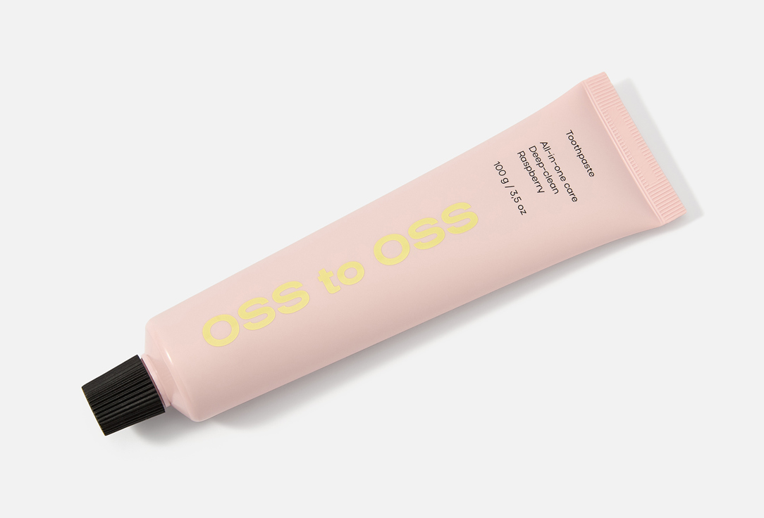 oss to oss Toothpaste for daily care Raspberry 100 g oss to oss Toothpaste for daily care Raspberry