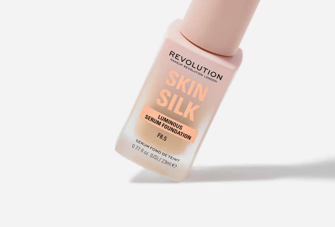 MakeUp Revolution Satin Liquid Serum-Foundation Skin Silk F8.5 23 ml MakeUp Revolution Satin Liquid Serum-Foundation Skin Silk