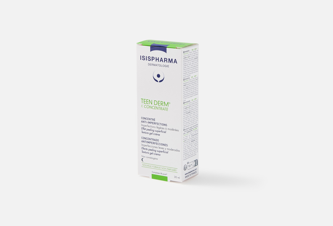 ISISPHARMA DERMATOLOGIE Anti-imperfections face concentrate TEEN DERM K Concentrate 30 ml ISISPHARMA DERMATOLOGIE Anti-imperfections face concentrate TEEN DERM K Concentrate