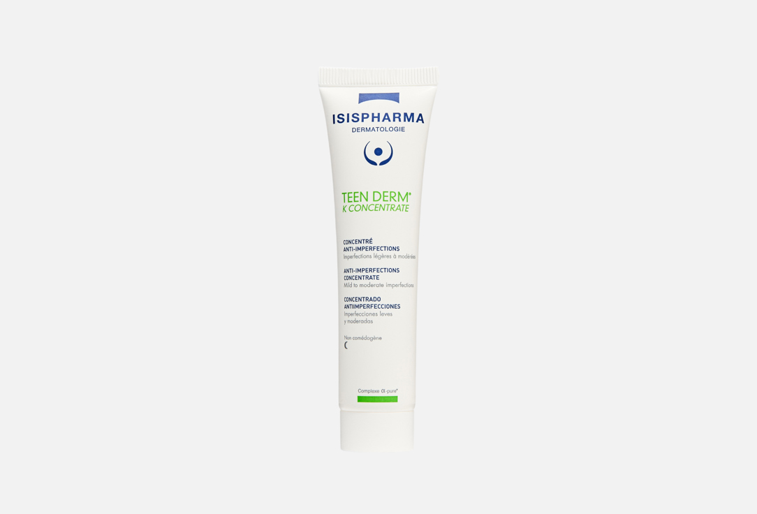 ISISPHARMA DERMATOLOGIE Anti-imperfections face concentrate TEEN DERM K Concentrate 30 ml ISISPHARMA DERMATOLOGIE Anti-imperfections face concentrate TEEN DERM K Concentrate