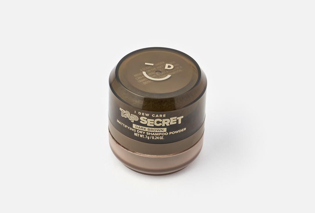 I DEW CARE Mattifying Dry shampoo Powder Tap secret