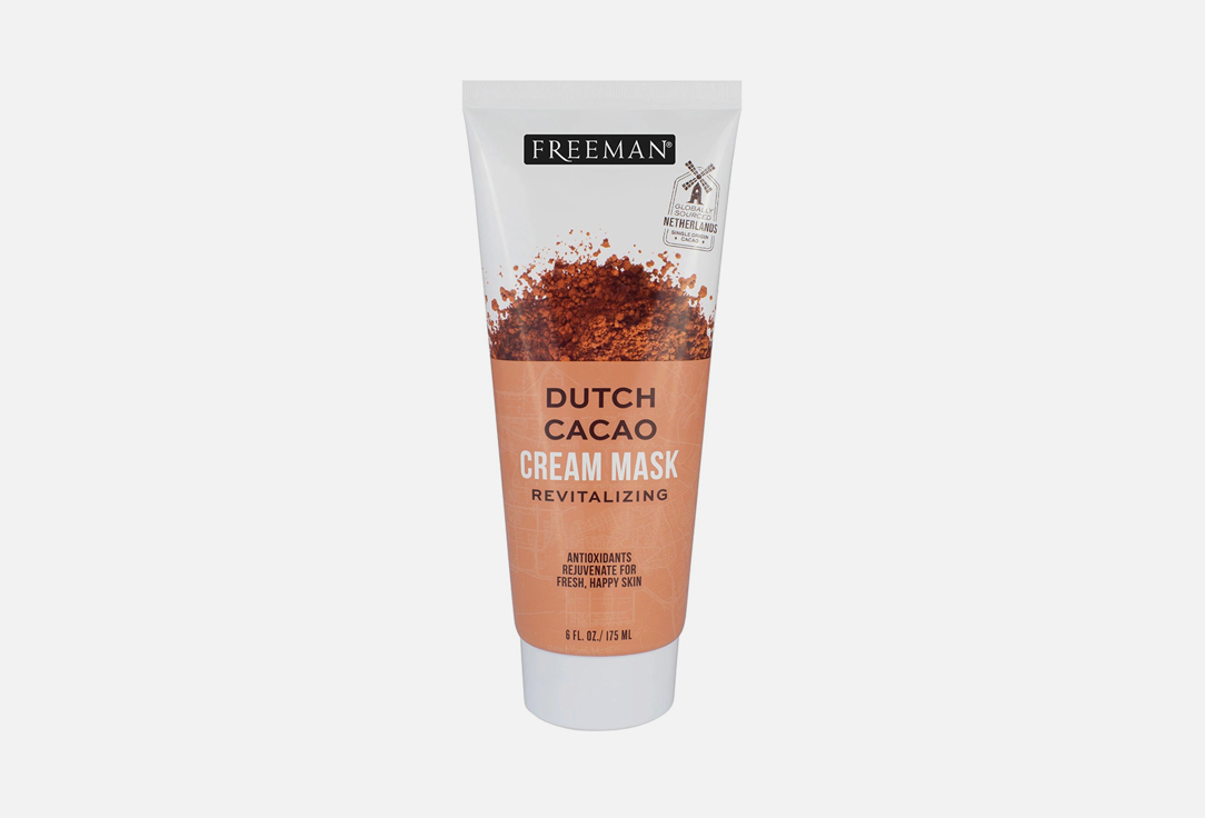 Freeman Beauty Revitalizing Face Cream Mask Dutch Cacao 175 ml Freeman Beauty Revitalizing Face Cream Mask Dutch Cacao