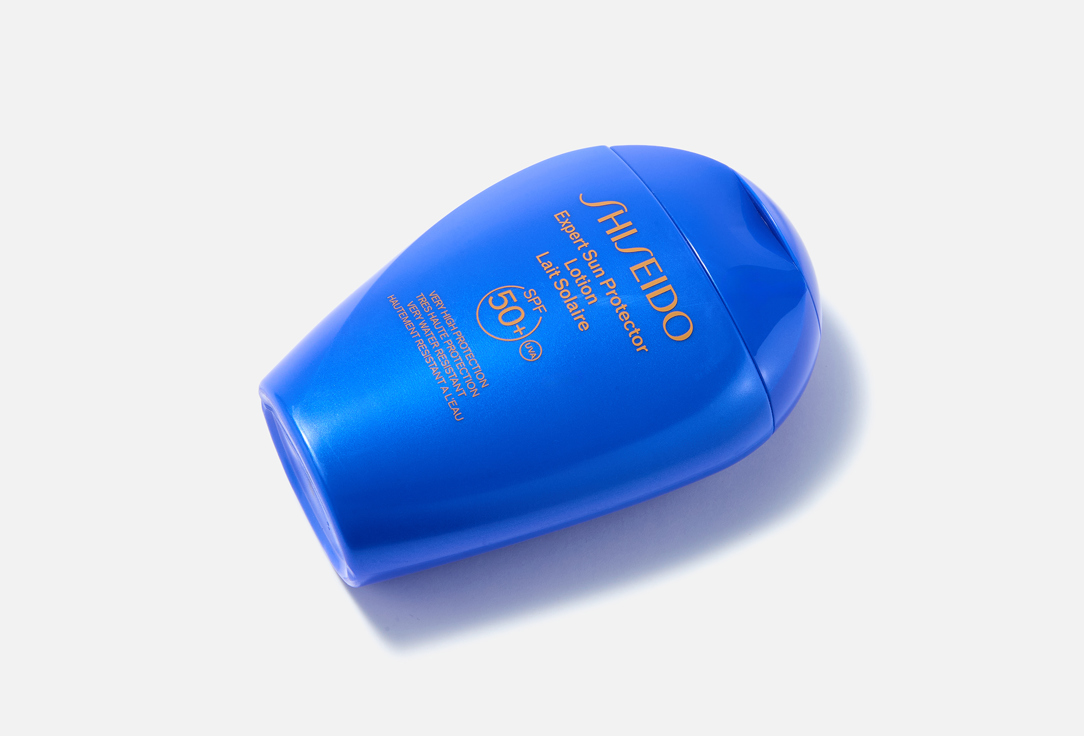 شيسيدو لوشن واق من الشمس للوجه والجسم بعامل حماية SPF50+ إكسبرت صن بروتكتور