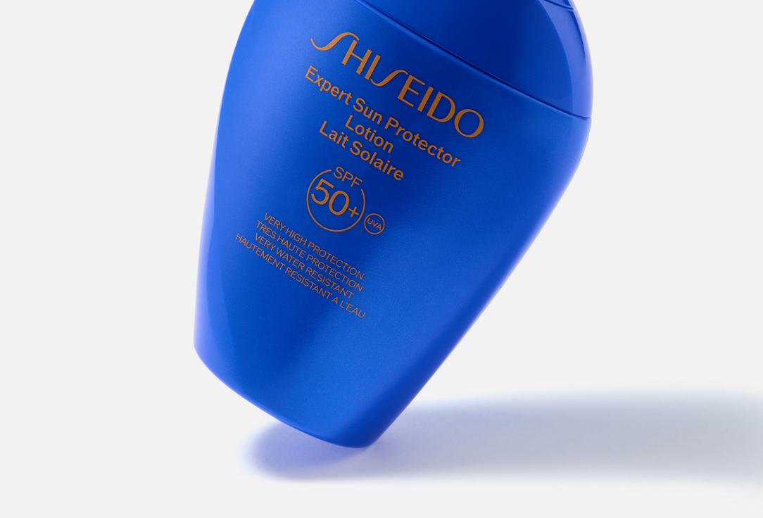 شيسيدو لوشن واق من الشمس للوجه والجسم بعامل حماية SPF50+ إكسبرت صن بروتكتور