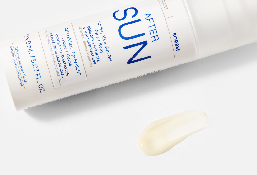 Korres Face & Body Cooling Gel After-Sun YOGHURT