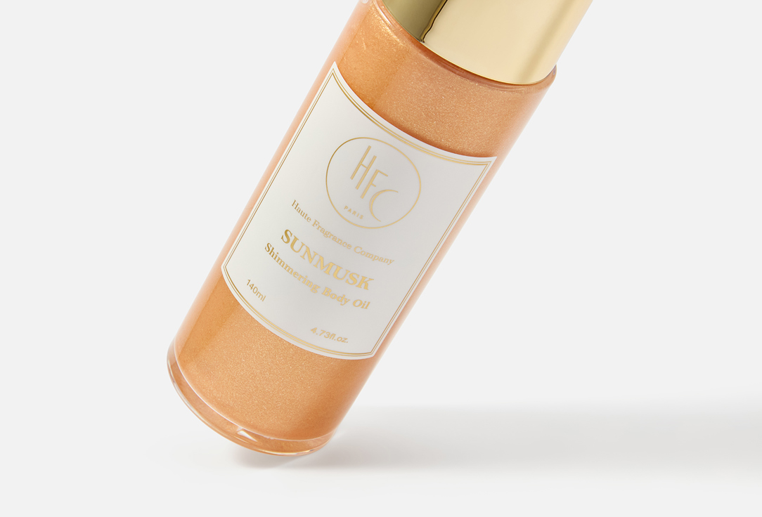 HFC Perfumed body oil Sunmusk shimmering 140 ml HFC Perfumed body oil Sunmusk shimmering