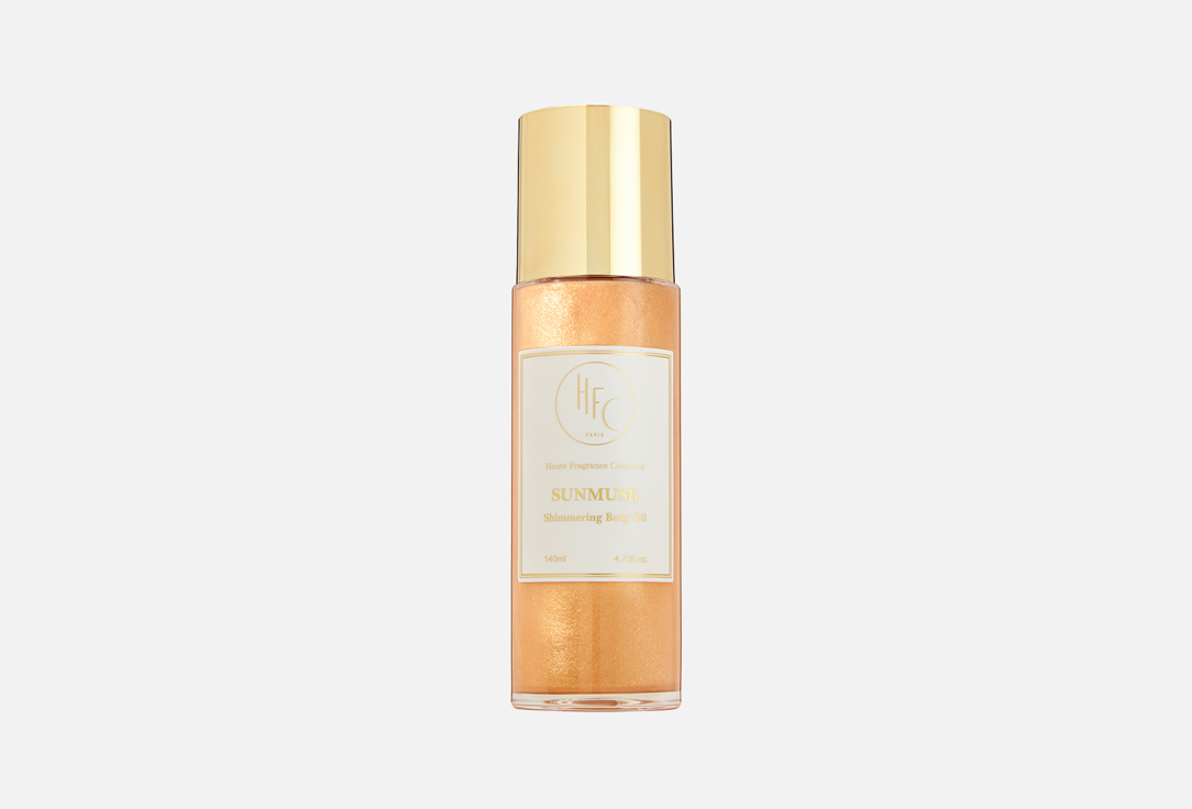 HFC Perfumed body oil Sunmusk shimmering 140 ml HFC Perfumed body oil Sunmusk shimmering