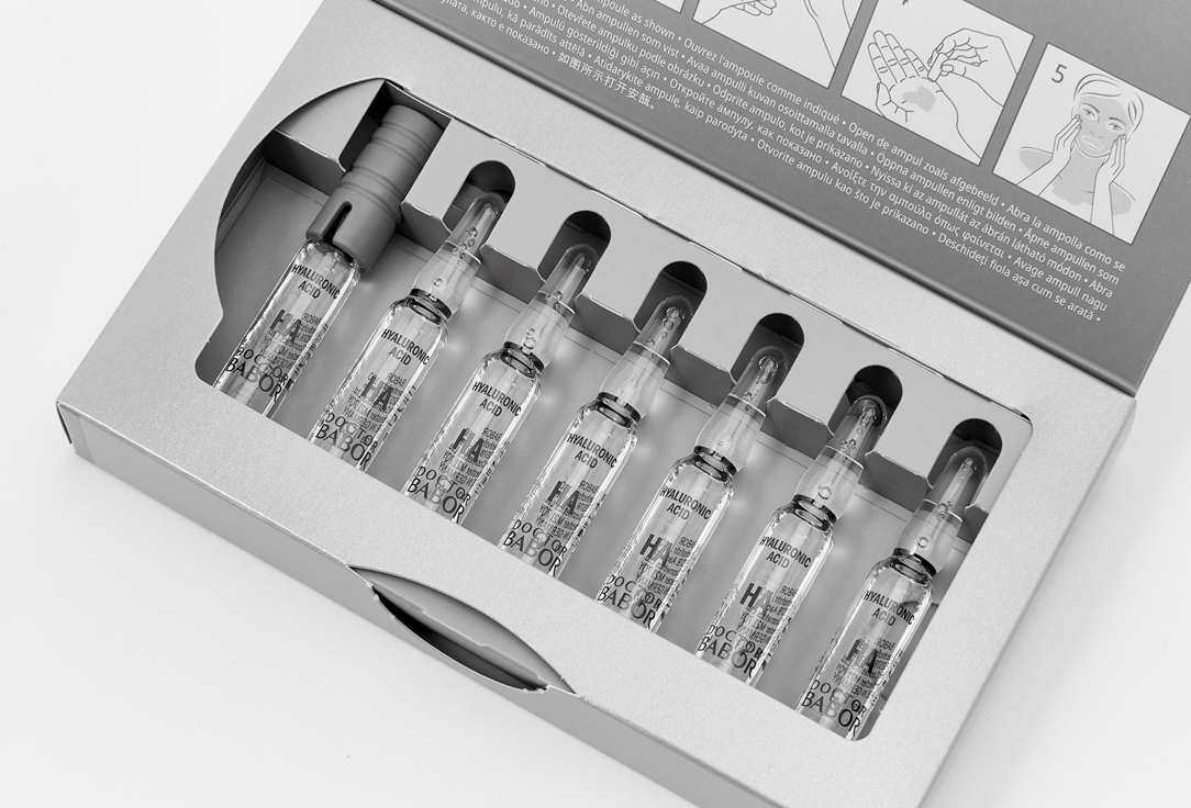 BABOR Hydrating face serum 10D Hyaluronic Ampoule Serum Concentrate