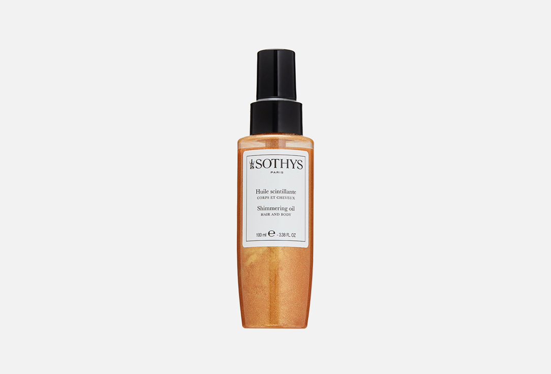 Sothys hair & body oil SHIMMERING OIL 100 ml Sothys hair & body oil SHIMMERING OIL