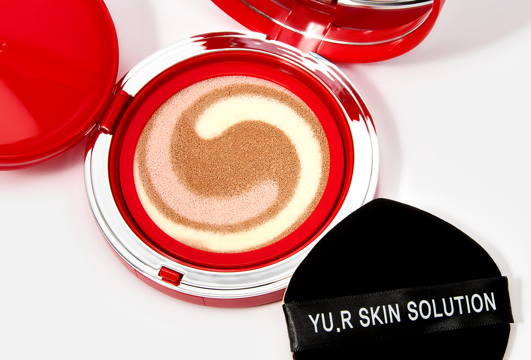 YuR Creamy foundation SPF 50+ Moist layer cushion 21 25 g YuR Creamy foundation SPF 50+ Moist layer cushion
