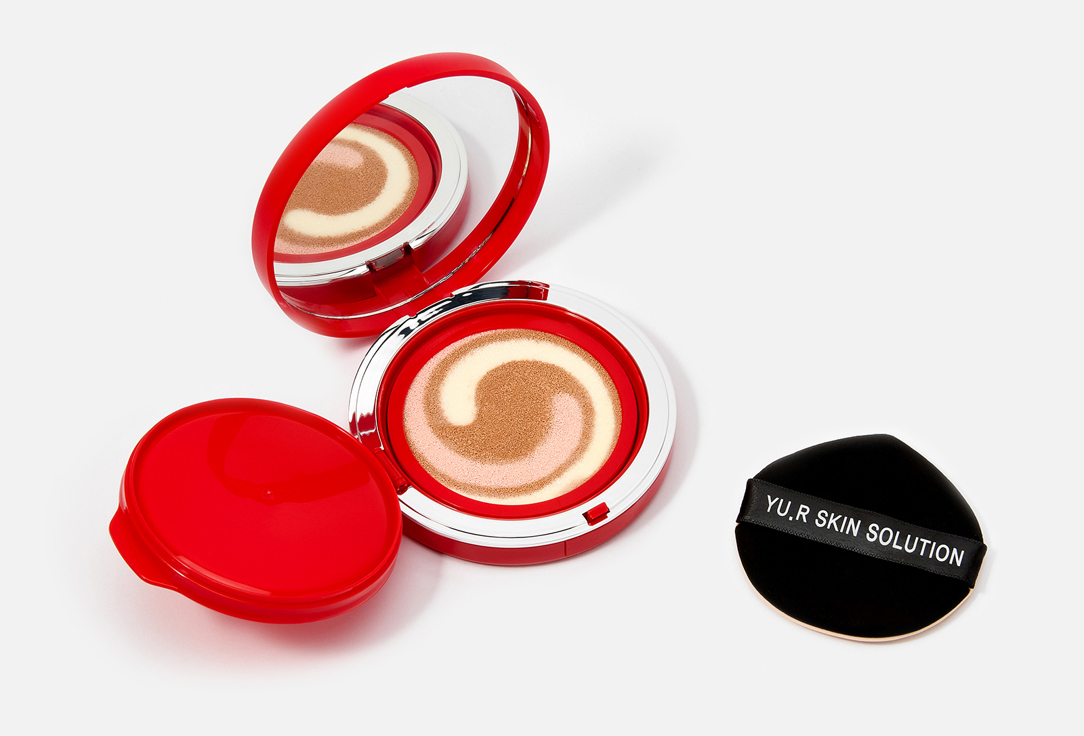 YuR Creamy foundation SPF 50+ Moist layer cushion 21 25 g YuR Creamy foundation SPF 50+ Moist layer cushion