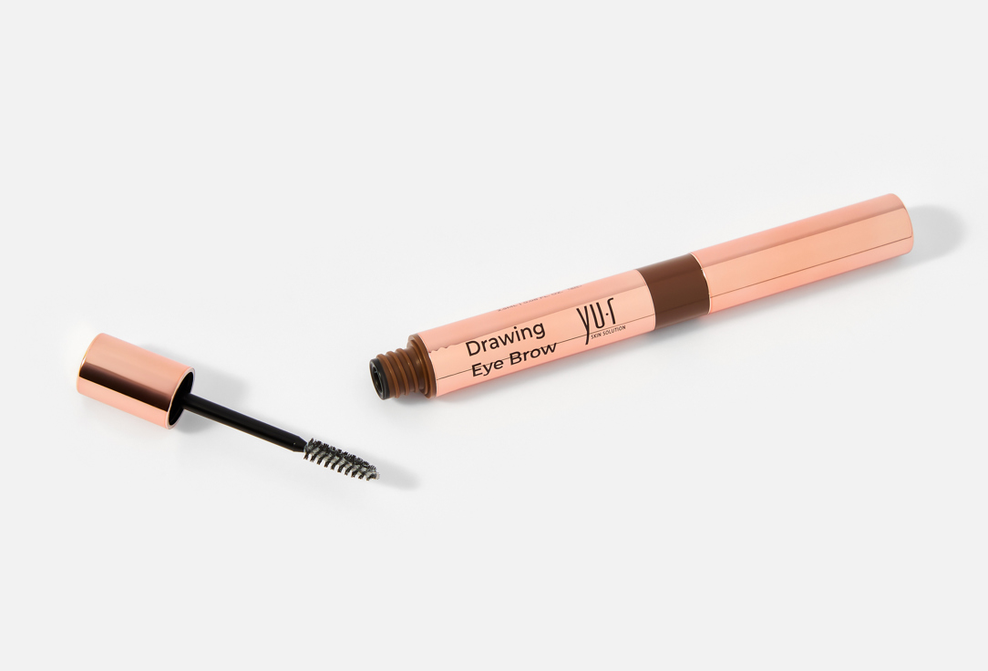 YuR Eyebrow pencil & fixing gel Drawing Eye Brow Hazelnut latte 2.5 ml YuR Eyebrow pencil & fixing gel Drawing Eye Brow