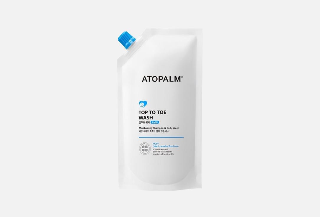 Atopalm Moisturizing Shampoo & Body wash refil Top to toe wash 400 ml Atopalm Moisturizing Shampoo & Body wash refil Top to toe wash