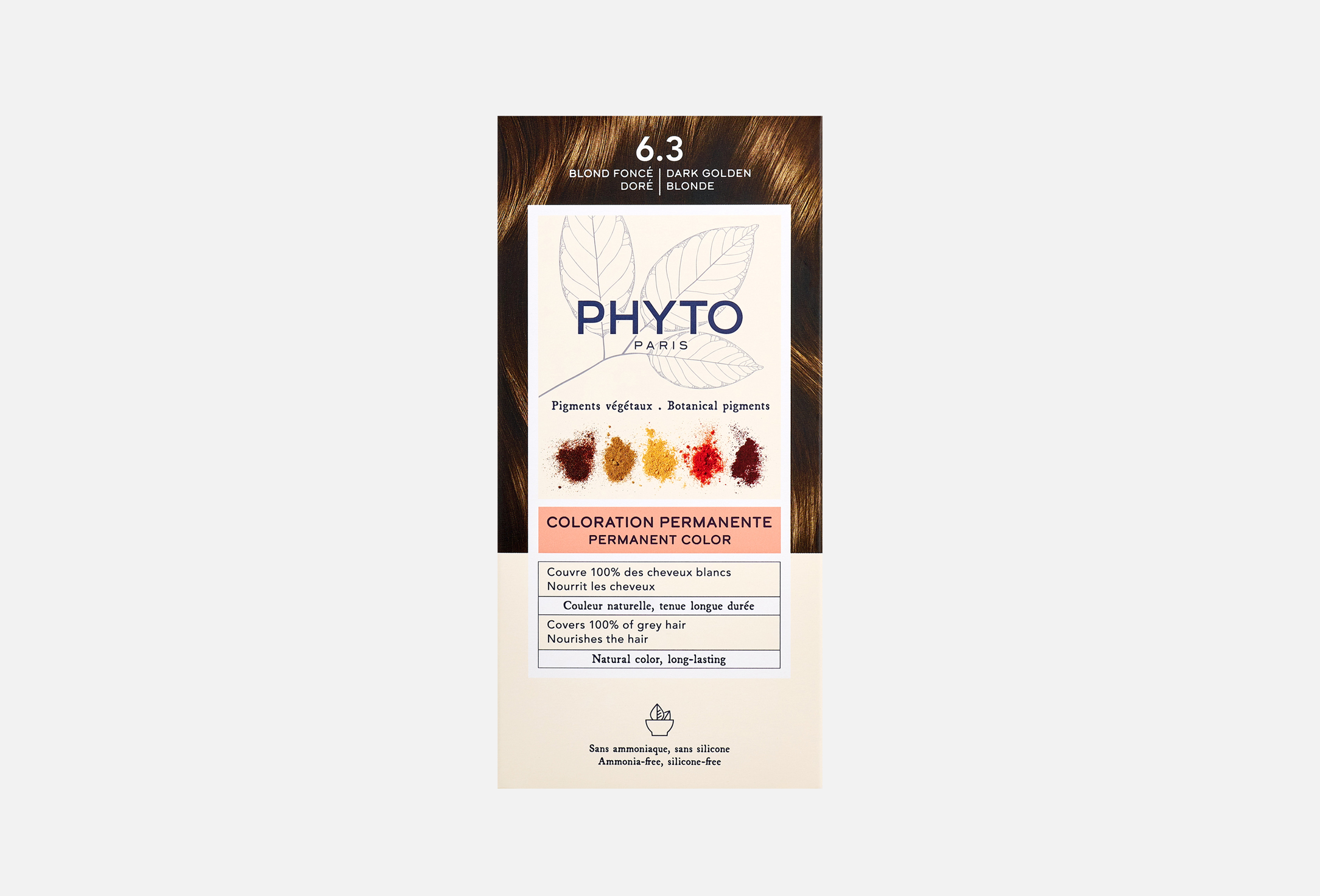 Phytocolor 112 6.3, Dark golden blonde