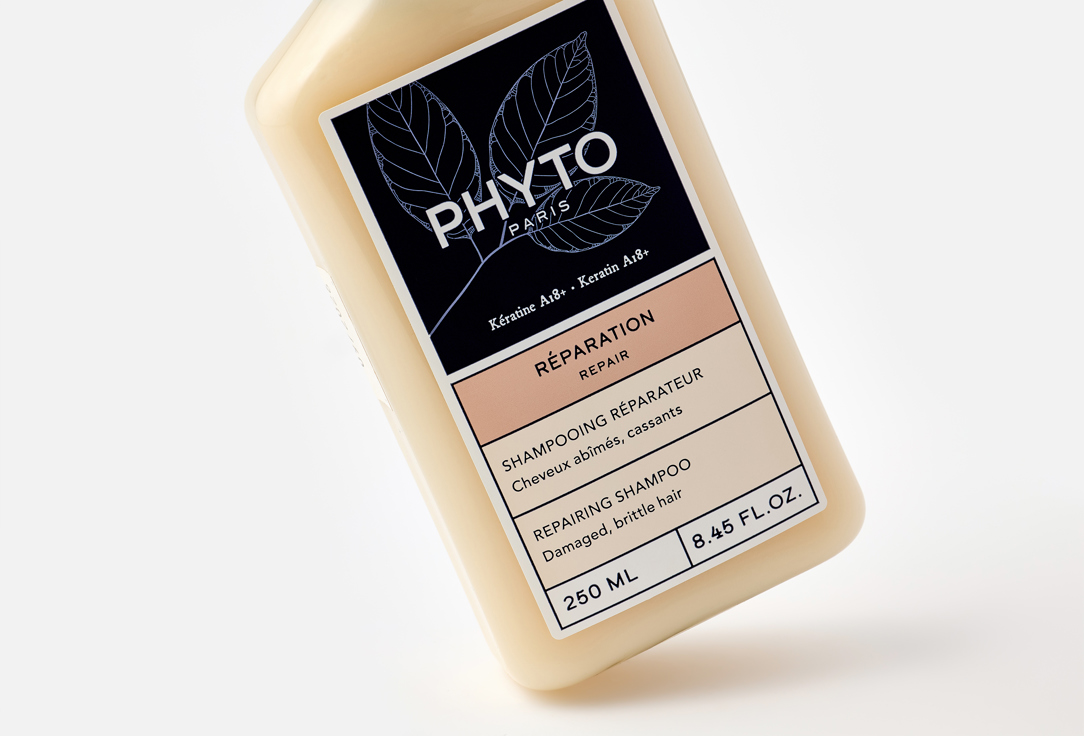 PHYTO Restructuring shampoo for damaged hair Repair