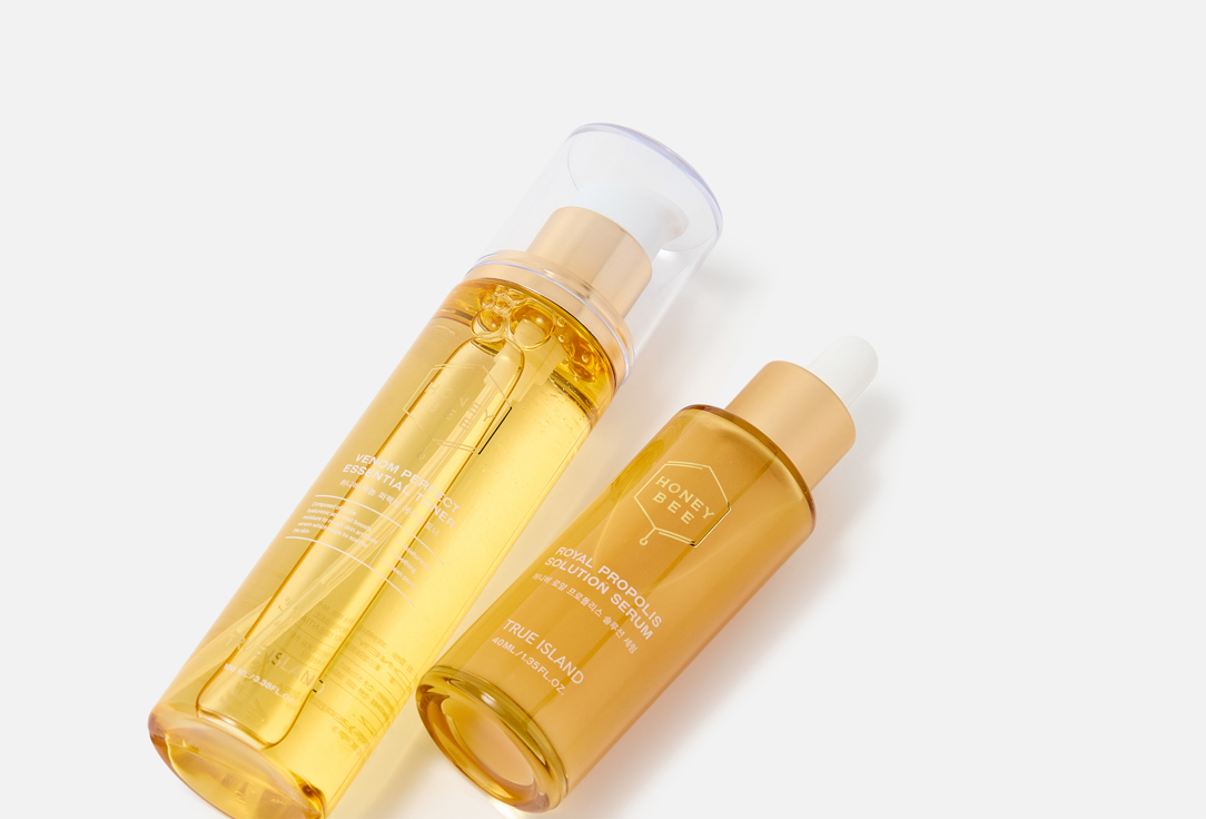 True Island skin care set HONEY BEE BEST 3 3 pcs True Island skin care set HONEY BEE BEST 3