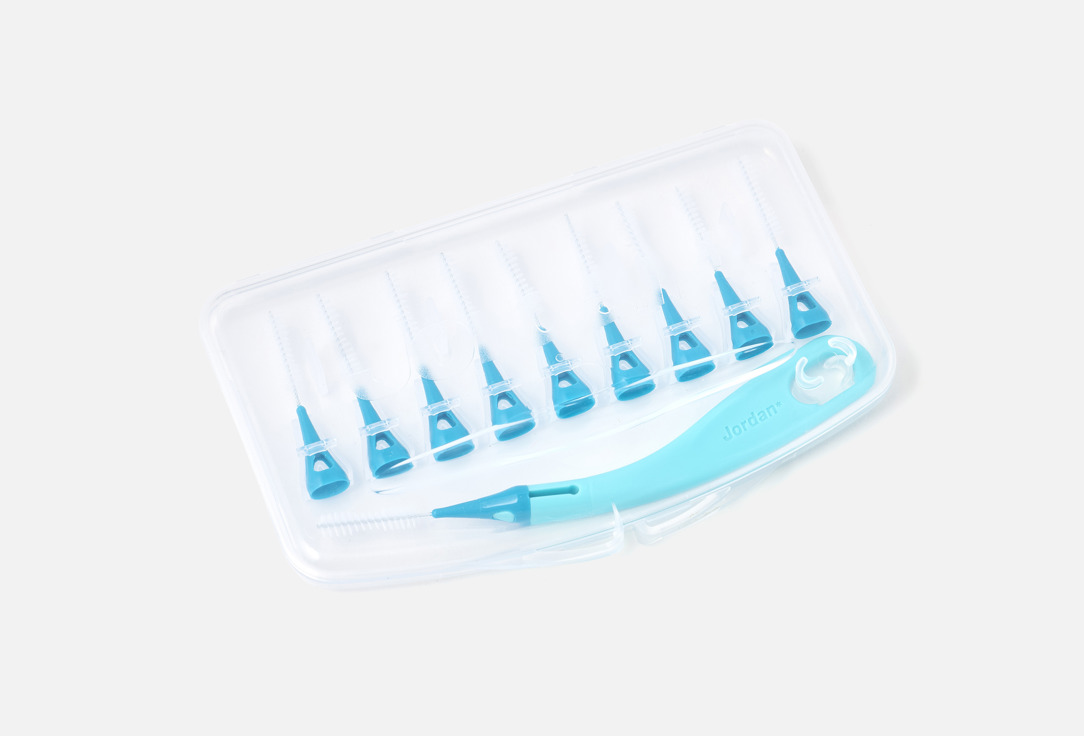 Jordan Interdental Brush & Handle Set Brush Between Medium