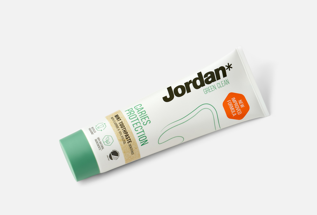 Jordan Toothpaste Green Clean Cavity Protection 75 ml Jordan Toothpaste Green Clean Cavity Protection
