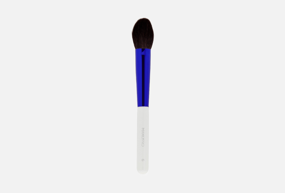 Manly PRO Medium Flat Fluffy Blush Brush K6