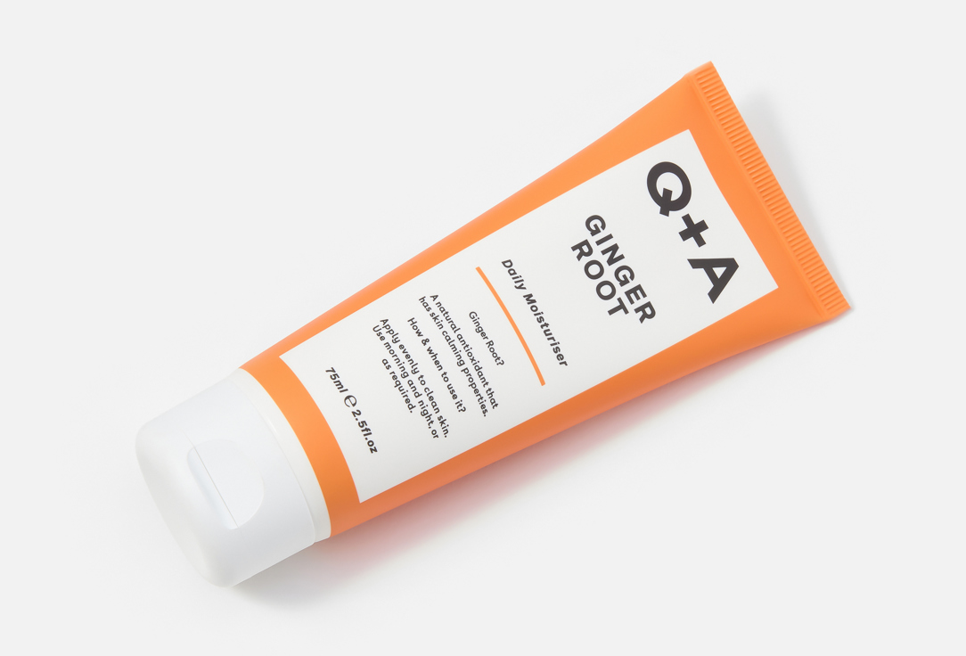 Q+A Energizing daily face cream AGinger Root 75 ml Q+A Energizing daily face cream AGinger Root