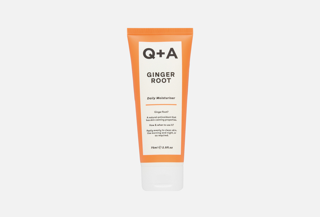 Q+A Energizing daily face cream AGinger Root 75 ml Q+A Energizing daily face cream AGinger Root