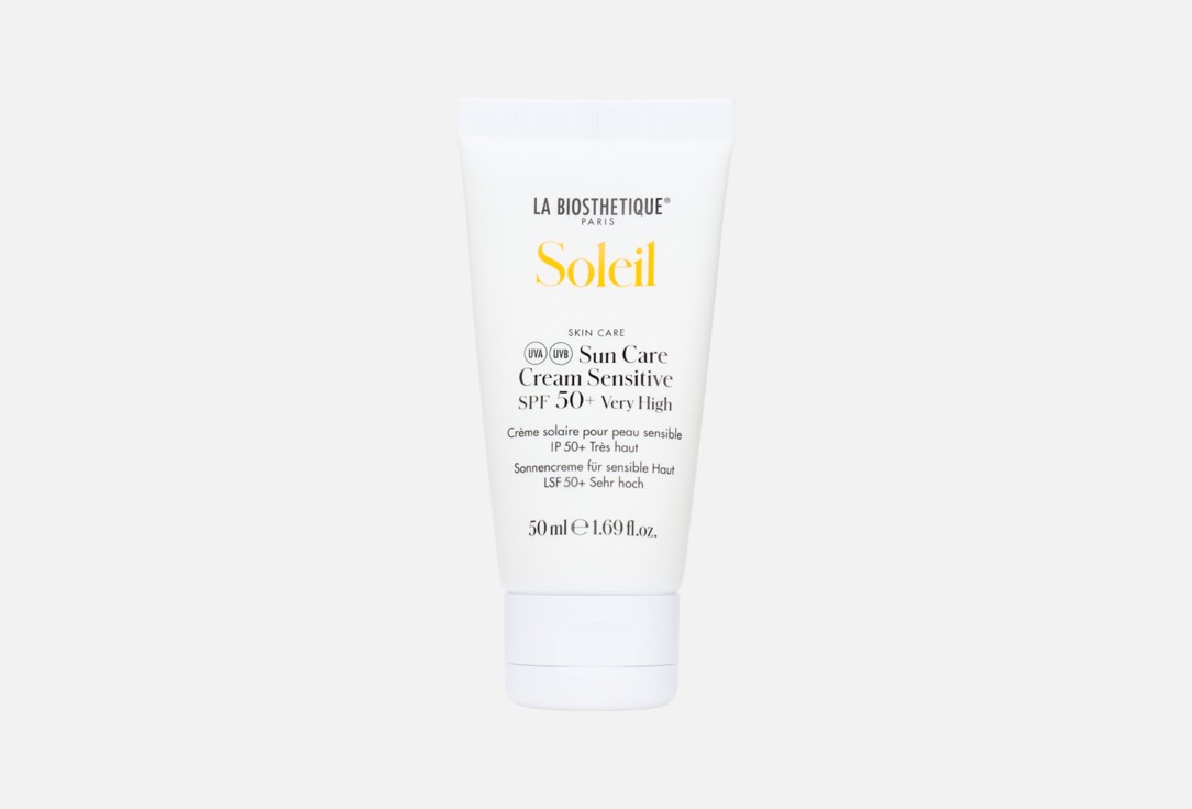 La Biosthetique Sun Care Cream Sensitive SPF 50 Soleil 50 ml La Biosthetique Sun Care Cream Sensitive SPF 50 Soleil