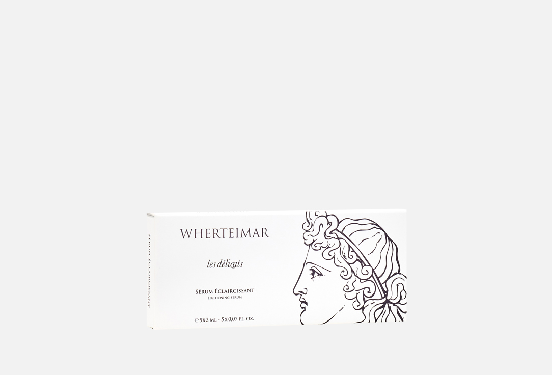 Wherteimar LIGHTENING SERUM Les Délicats 5 pcs Wherteimar LIGHTENING SERUM Les Délicats