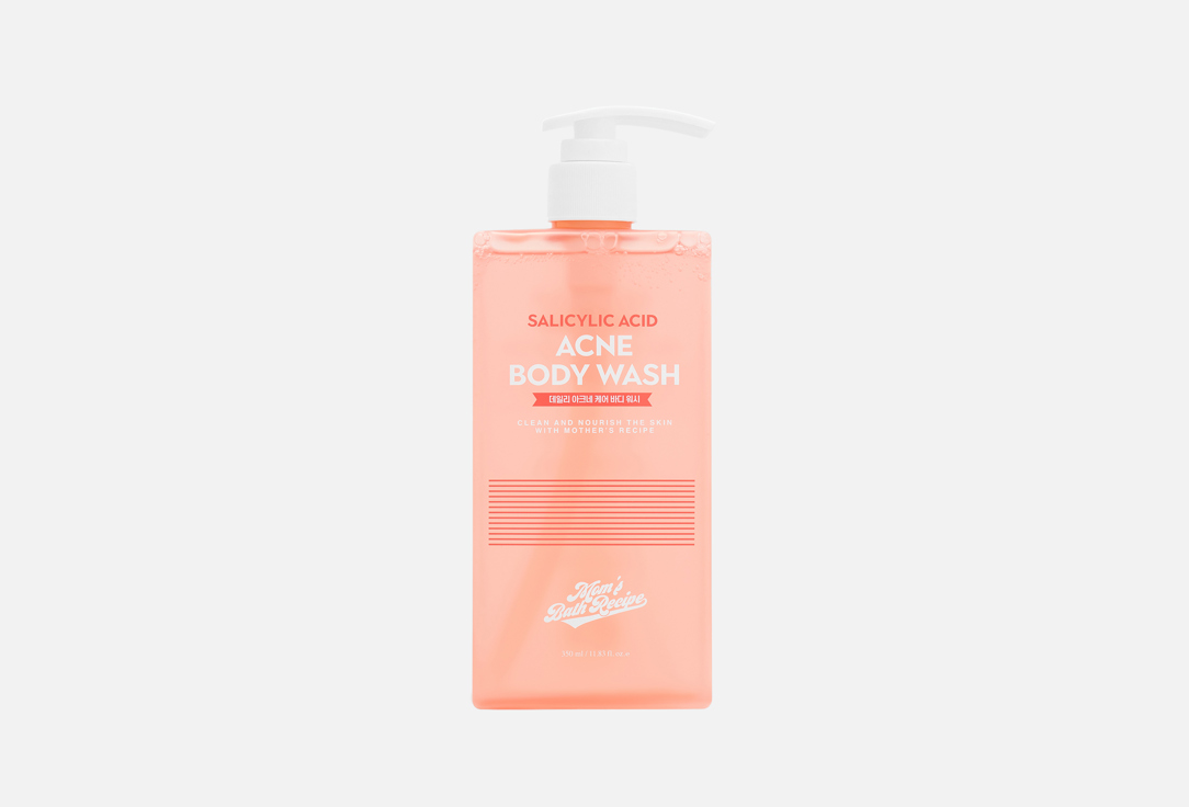 Mom's Bath Recipe Salicylic Acid Purifying Body Cleanser Acne Body Wash