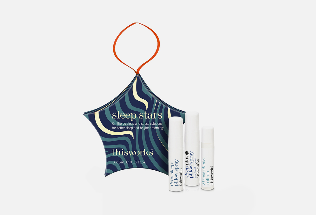 This Works Soothing Pillow Spray & Relaxing Roller Ball Set Sleep Stars 3 pcs This Works Soothing Pillow Spray & Relaxing Roller Ball Set Sleep Stars