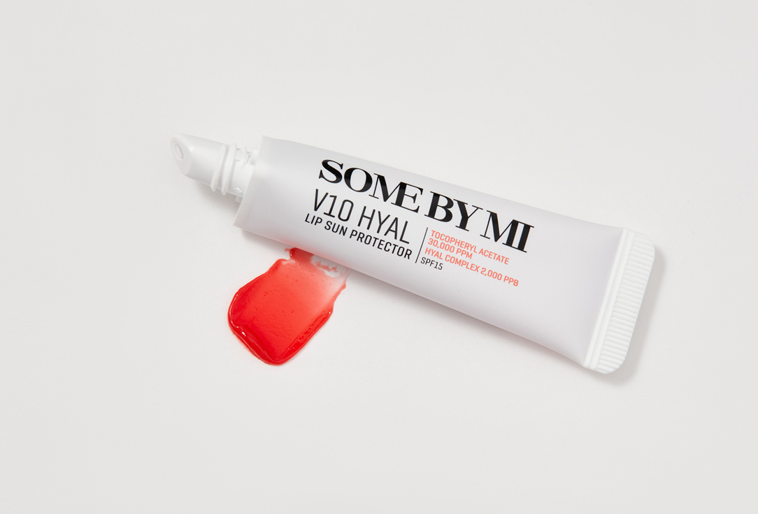 SOME BY MI Smoothing Lip Sun Protector SPF15 V10 hyal Rosy 7 ml SOME BY MI Smoothing Lip Sun Protector SPF15 V10 hyal