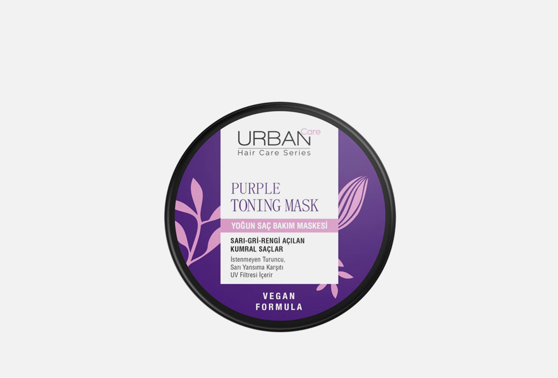 URBAN CARE Anti-Brassiness Hair Toning Mask Purple 230 ml URBAN CARE Anti-Brassiness Hair Toning Mask Purple