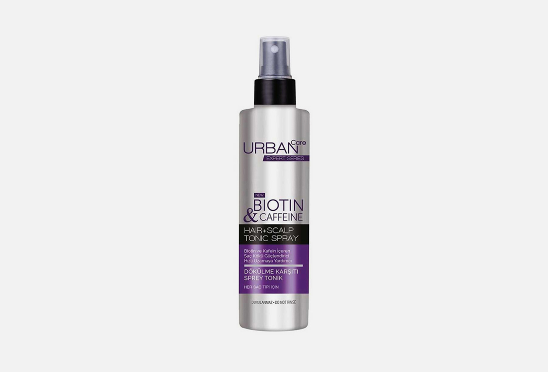 URBAN CARE Anti-Hair Loss & Scalp Tonic Spray Expert Series Biotin & Caffein 200 ml URBAN CARE Anti-Hair Loss & Scalp Tonic Spray Expert Series Biotin & Caffein