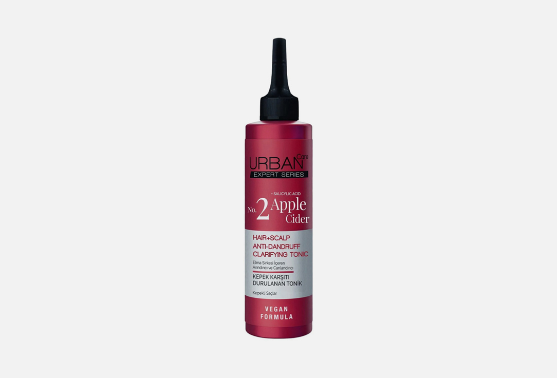 URBAN CARE Hair & Scalp Anti-Dandruff Clarifying Tonic Salicylic Acid Apple Cider 200 ml URBAN CARE Hair & Scalp Anti-Dandruff Clarifying Tonic Salicylic Acid Apple Cider