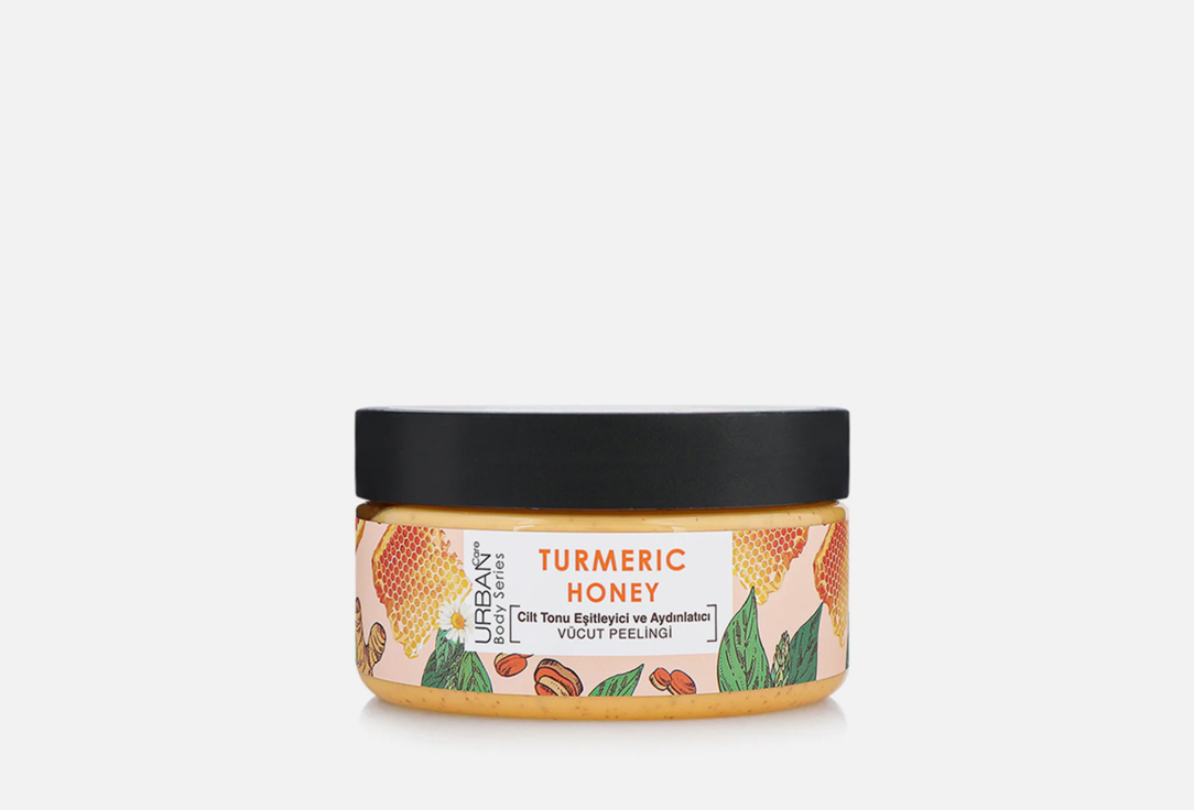 URBAN CARE Skin Toning & Brightening  Body Scrub Turmeric Honey