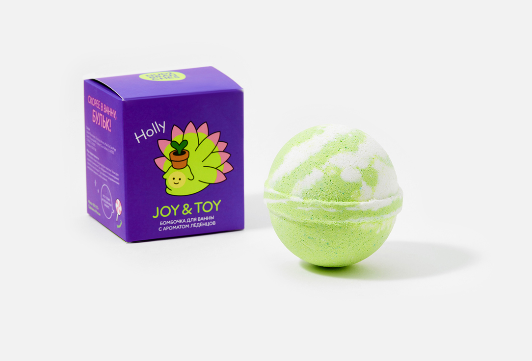 Nudibranches Scented bath bomb JOY & TOY lollipop flavor 1 pcs Nudibranches Scented bath bomb JOY & TOY lollipop flavor