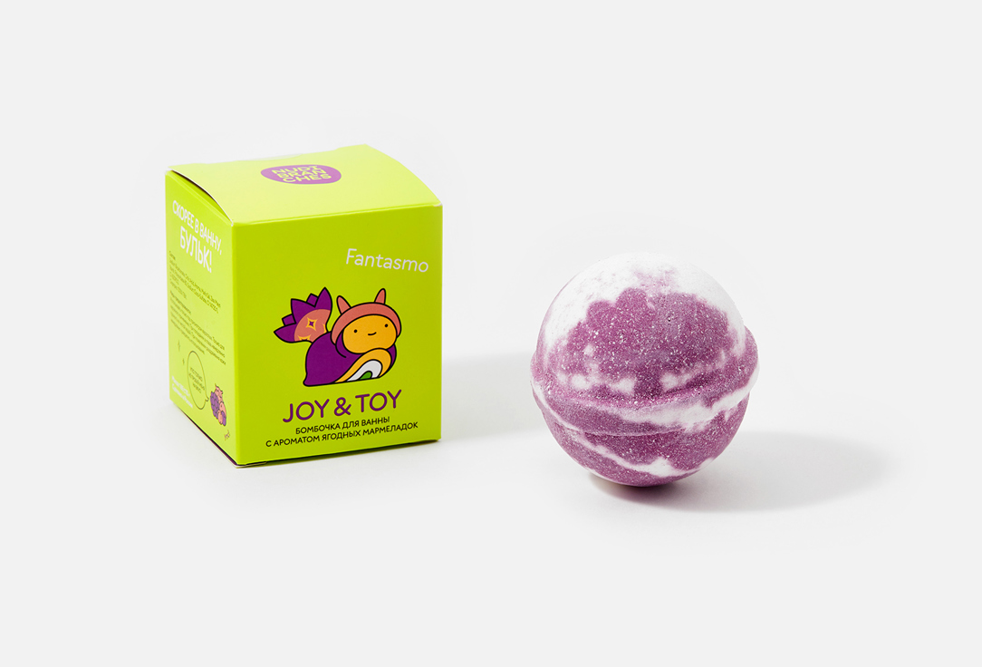 Nudibranches Scented bath bomb JOY & TOY gummy berries 1 pcs Nudibranches Scented bath bomb JOY & TOY gummy berries