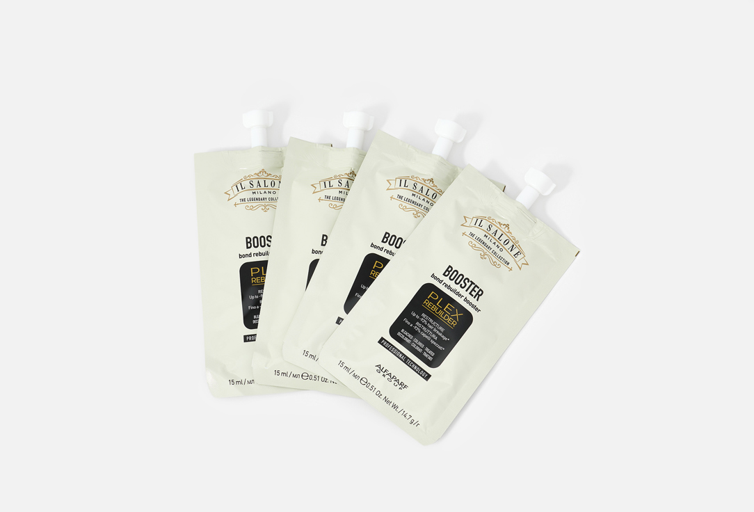 Il Salone Milano Booster restructuring hair serum Professional Technology 4 pcs Il Salone Milano Booster restructuring hair serum Professional Technology