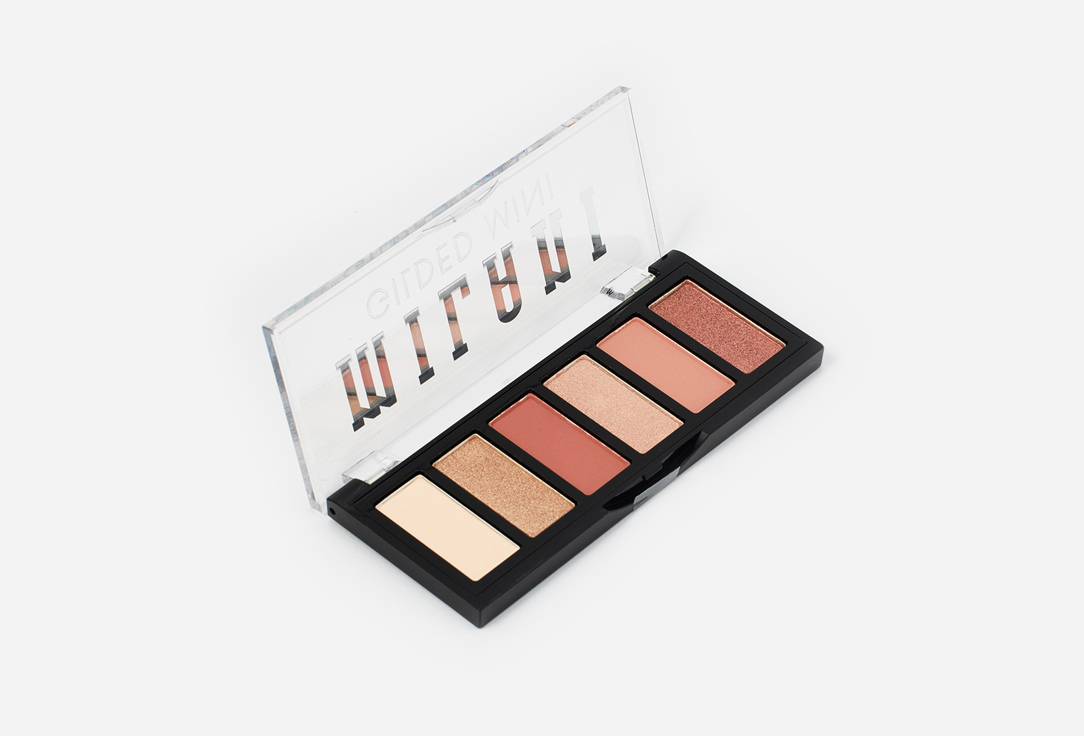 MILANI Eyeshadow Palette Gilded Mini 120, It's all rose 3.96 g MILANI Eyeshadow Palette Gilded Mini