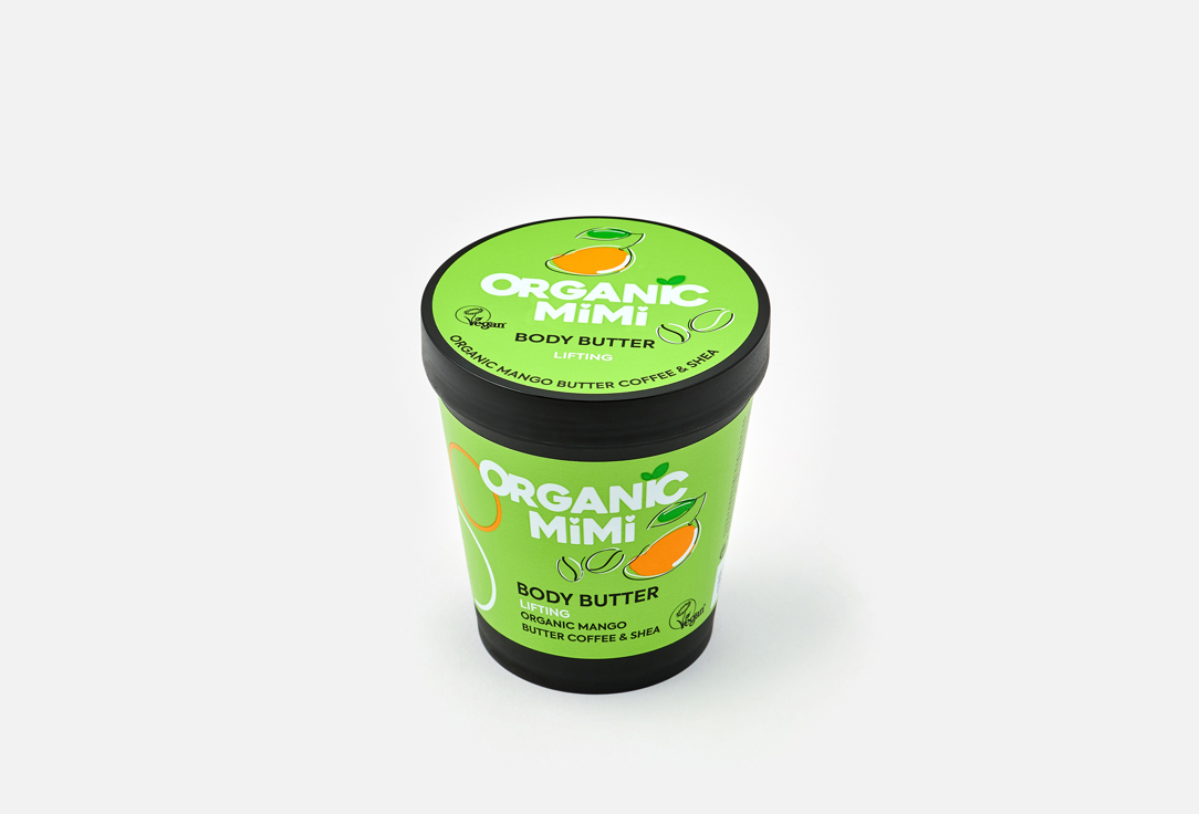 ORGANIC MIMI Body Butter Lifting Mango & Coffee 200 ml ORGANIC MIMI Body Butter Lifting Mango & Coffee