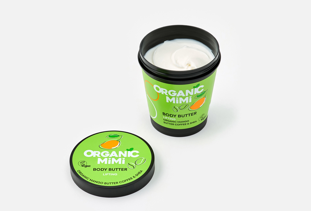 ORGANIC MIMI Body Butter Lifting Mango & Coffee 200 ml ORGANIC MIMI Body Butter Lifting Mango & Coffee