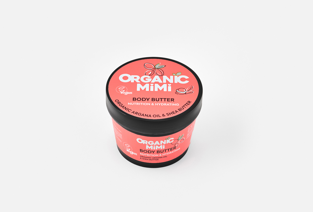 ORGANIC MIMI Body Butter Nutrition & Hydrating Argana & Shea 100 ml ORGANIC MIMI Body Butter Nutrition & Hydrating Argana & Shea