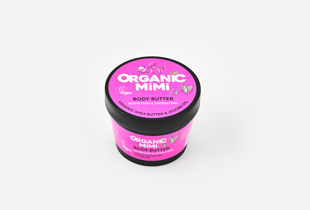 ORGANIC MIMI Body Butter Nutrition & Hydrating Shea & Jojoba 100 ml ORGANIC MIMI Body Butter Nutrition & Hydrating Shea & Jojoba