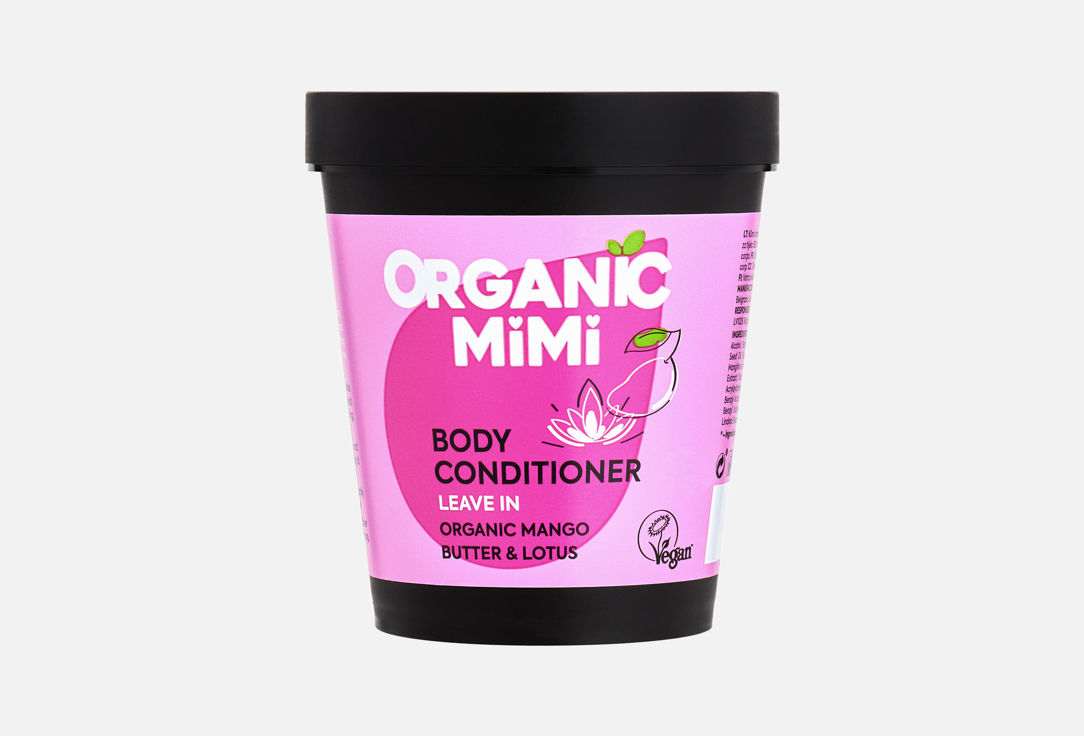 ORGANIC MIMI Body Conditioner Leave In Mango & Lotus 200 ml ORGANIC MIMI Body Conditioner Leave In Mango & Lotus