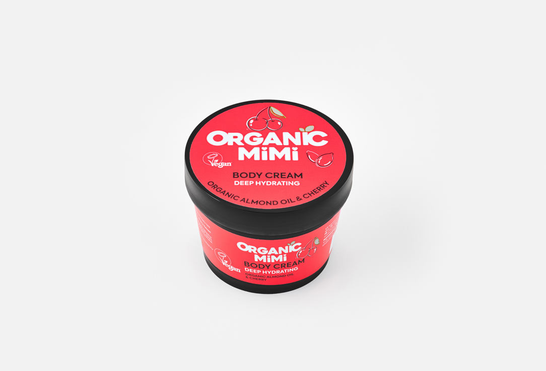 ORGANIC MIMI Body Cream Deep Hydrating Almond & Cherry