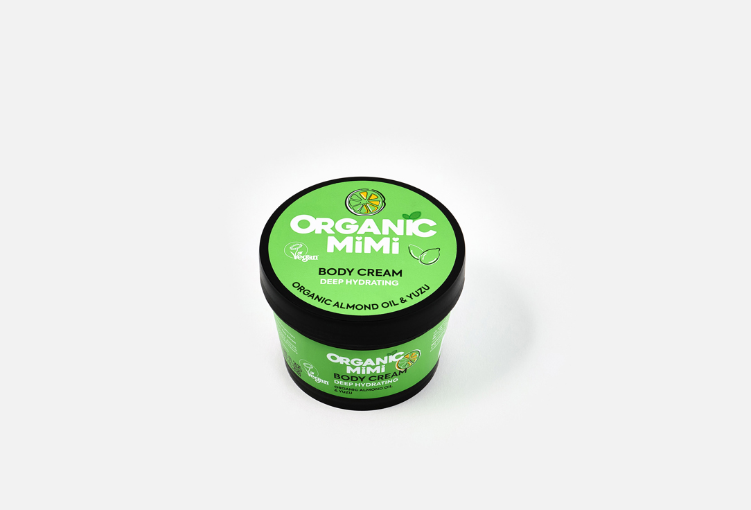 ORGANIC MIMI Body Cream Deep Hydrating Almond & Yuzu