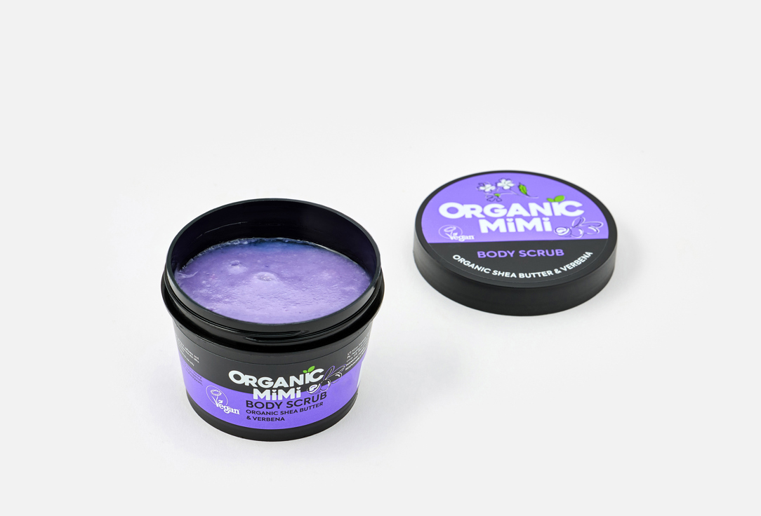 ORGANIC MIMI Body Scrub Shea & Verbena