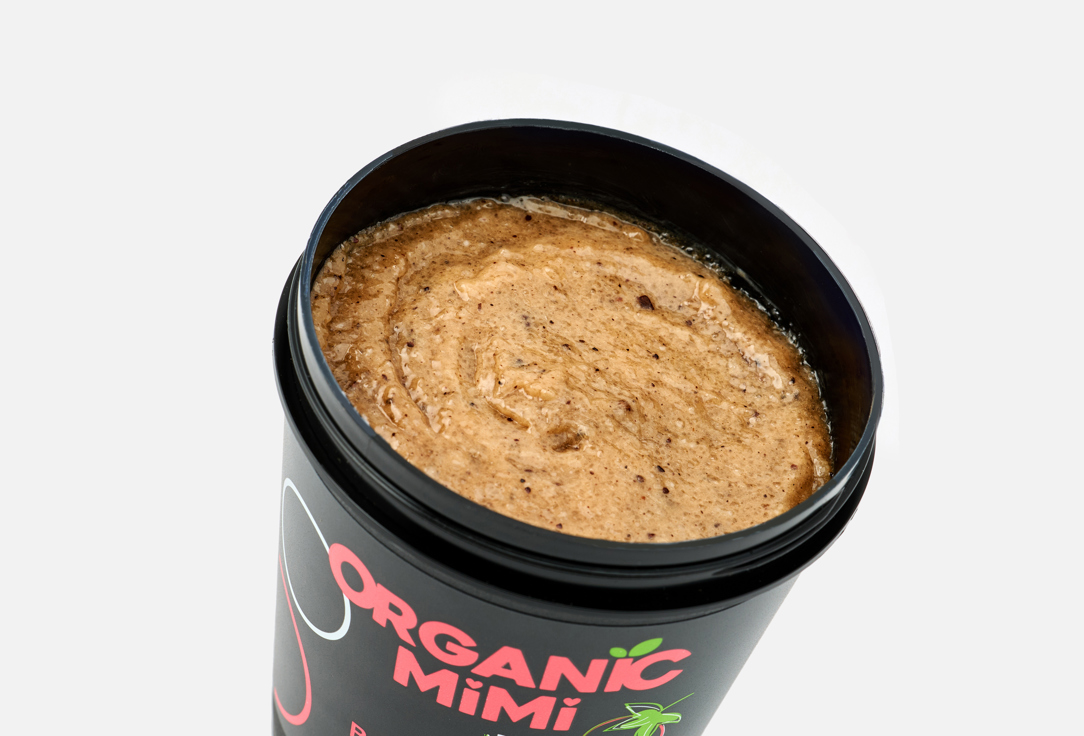 ORGANIC MIMI Body Scrub Energy Strawberry & Coffee 250 g ORGANIC MIMI Body Scrub Energy Strawberry & Coffee