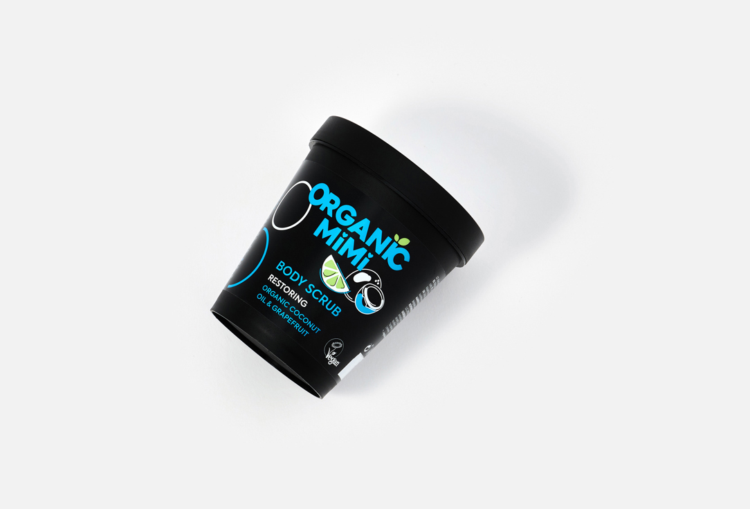 ORGANIC MIMI Body Scrub Restoring Coconut & Grapefruit 250 g ORGANIC MIMI Body Scrub Restoring Coconut & Grapefruit