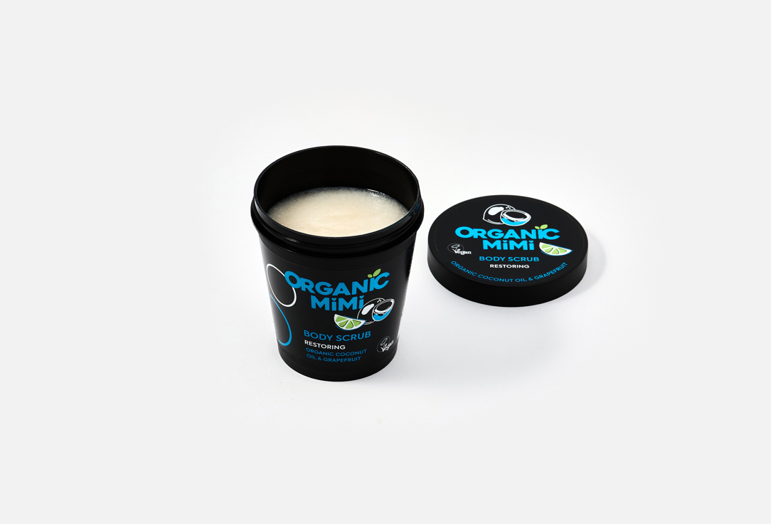 ORGANIC MIMI Body Scrub Restoring Coconut & Grapefruit 250 g ORGANIC MIMI Body Scrub Restoring Coconut & Grapefruit