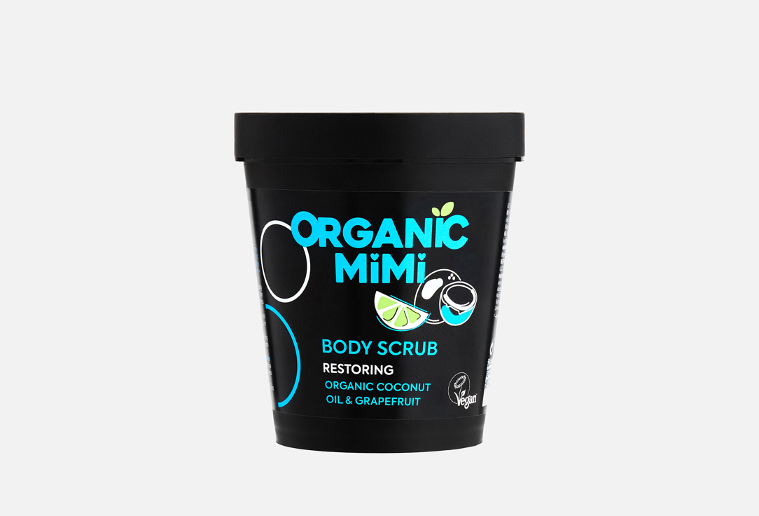 ORGANIC MIMI Body Scrub Restoring Coconut & Grapefruit 250 g ORGANIC MIMI Body Scrub Restoring Coconut & Grapefruit